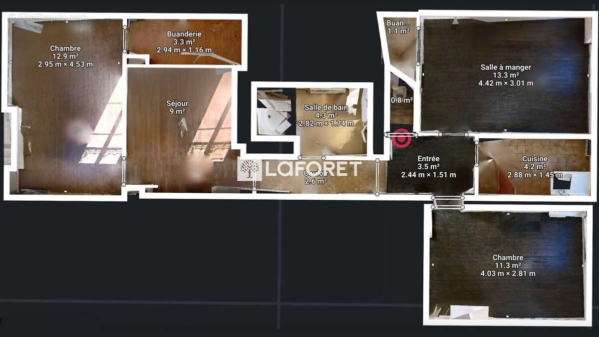 Appartement à PARIS-15E