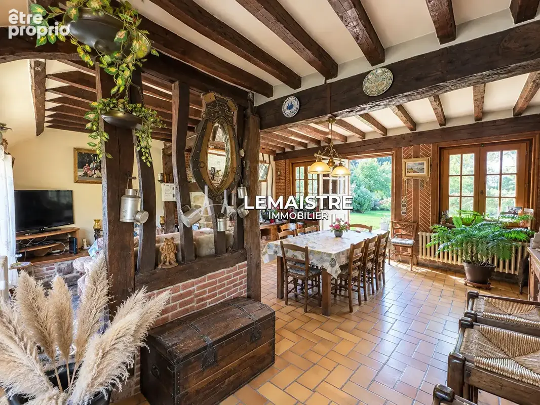 Maison à vendre - Proche Ourville en Caux - 140 m² - 3 chambres - Dépendances - Terrain 10600 m² - photo 6