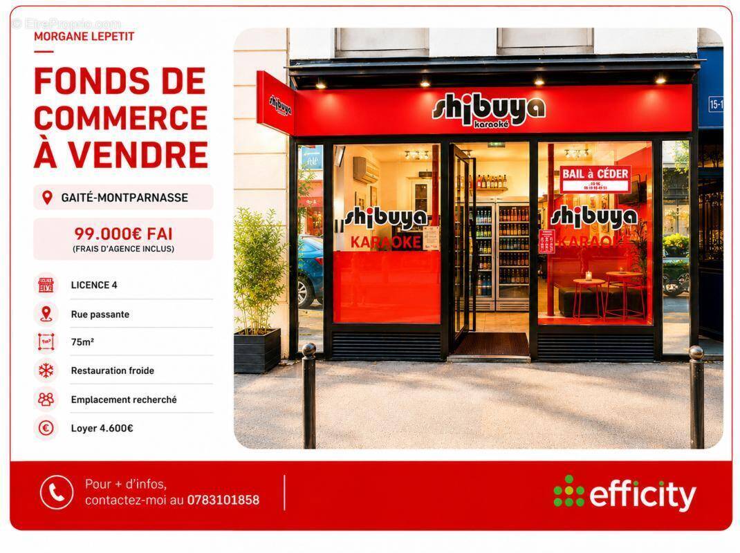 Commerce à PARIS-14E