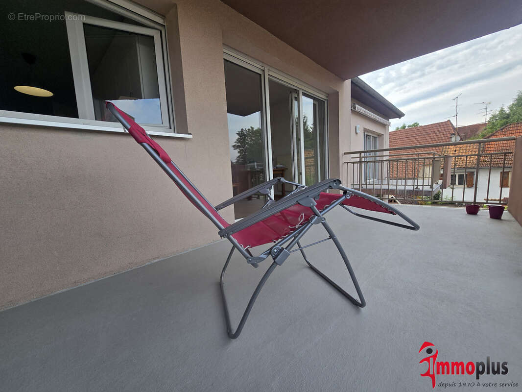 Appartement Sierentz Centre 90 m2 - 3 chambres - Terrasse - photo 14