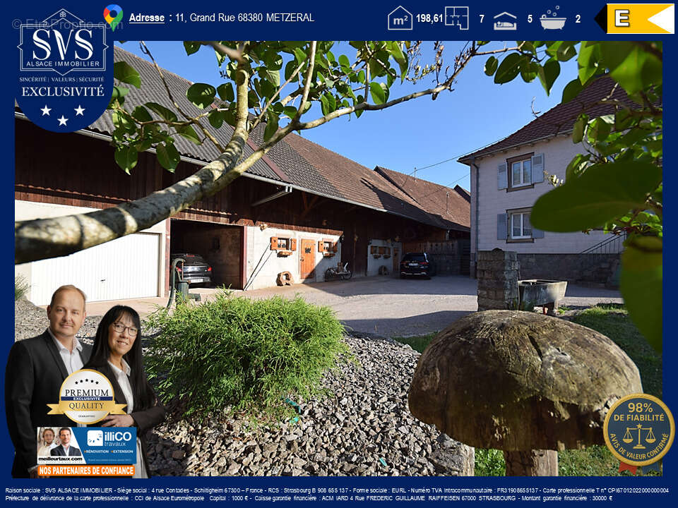 Maison à METZERAL