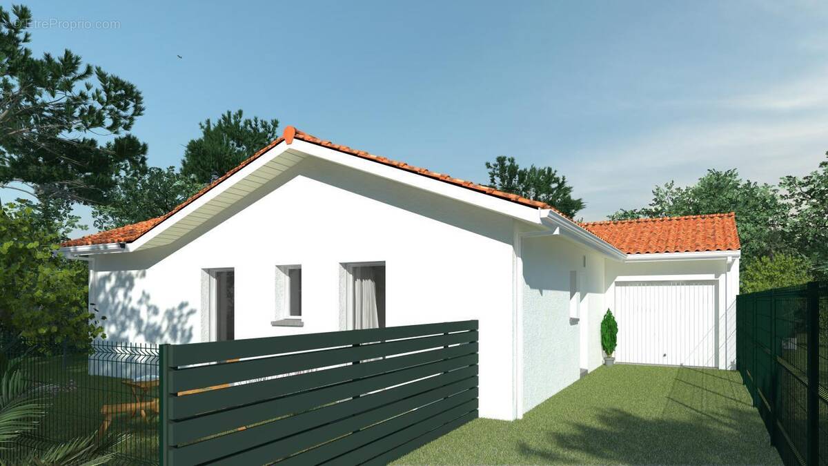 Terrain à VILLENAVE-D&#039;ORNON