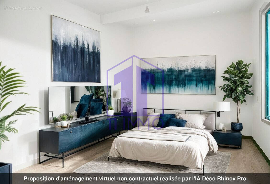 Pièce N°4 au 1er étage (projection) - Maison à PARAZA