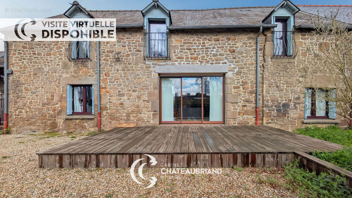 Longère 140 m² - 4 chambres terrain 630 m²  - Proche Combourg - photo 2