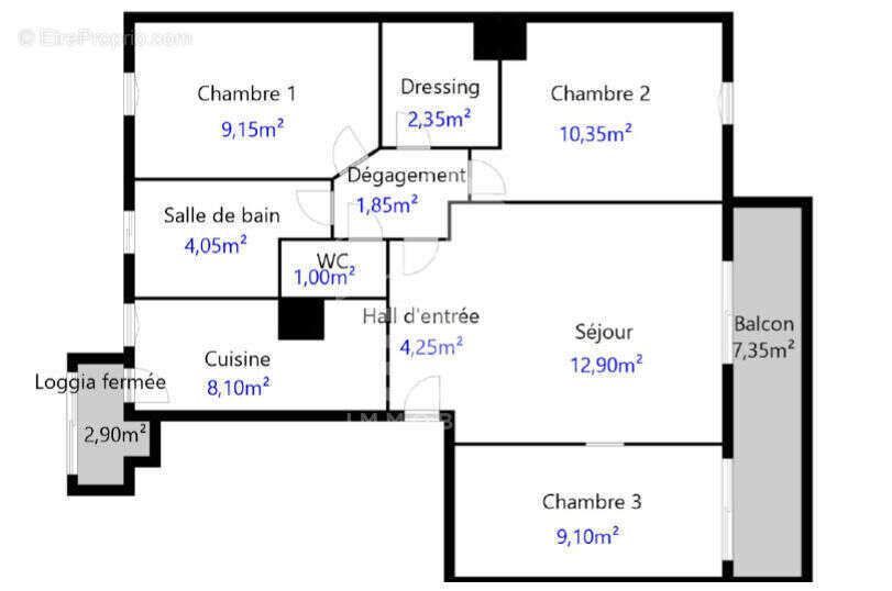 Appartement à MARSEILLE-10E