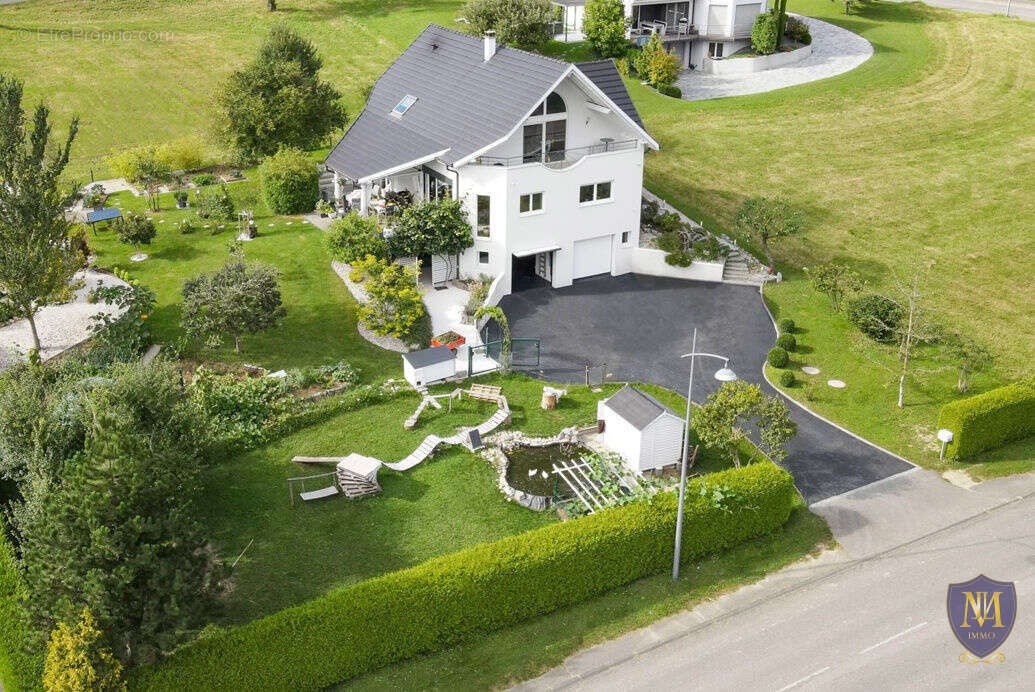 Bettlach au calme avec vue dégagée très belle maison de 161 m2 avec 15,37 ares - photo 2