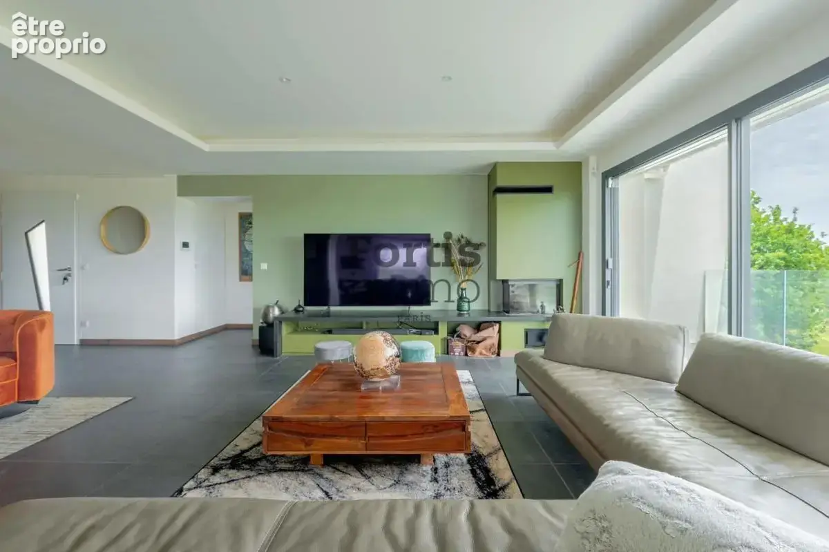 Verrières-le-buisson-maison d'architecte 339m² avec piscine - photo 5