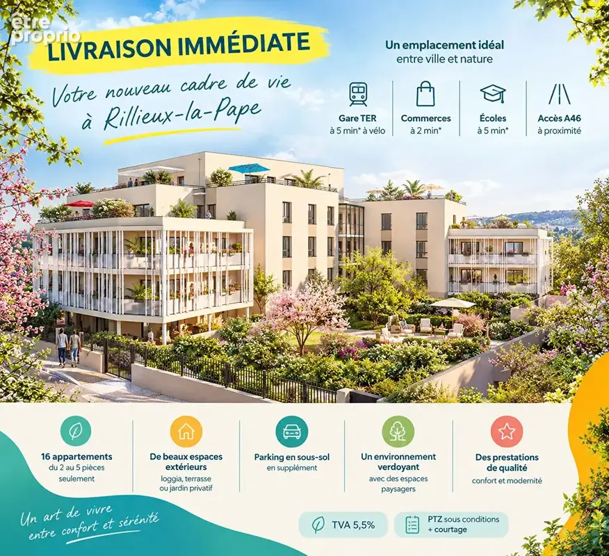 Photo 1 - Appartement à RILLIEUX-LA-PAPE