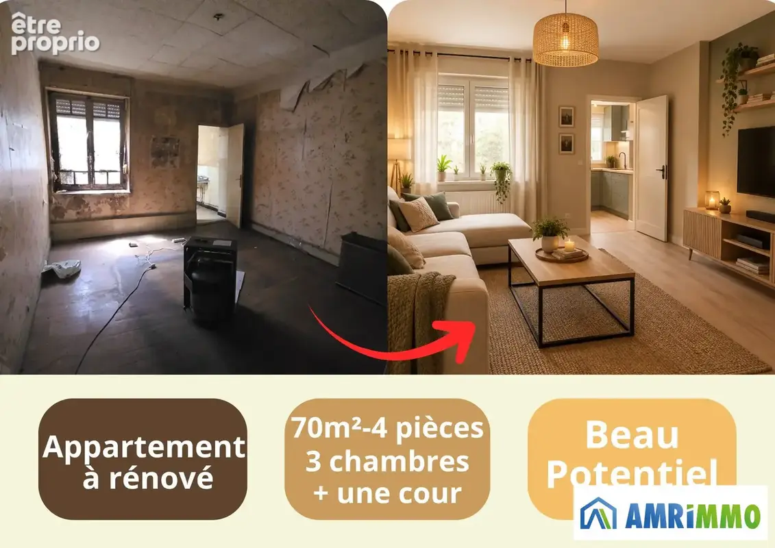 Photo Appartement à Villerupt au prix de 126 000€