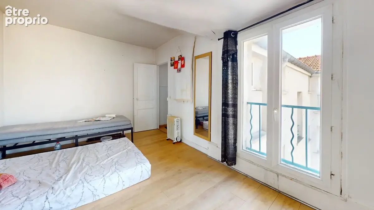 Avl immobilier exclu  pantin  écoquartier  studio  24 m²  dernier étage  bel immeuble ancien & copro bien entretenue  cuisine ou - photo 2