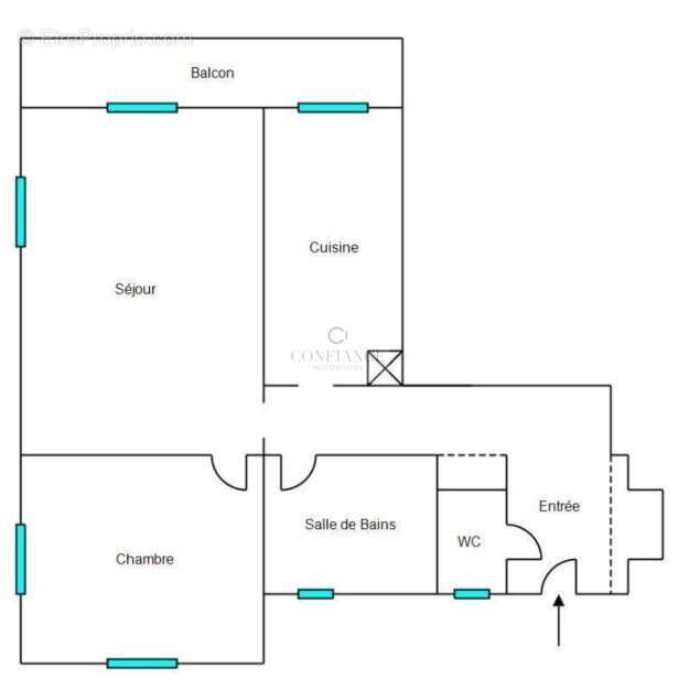 Appartement à SAINT-ETIENNE-DE-TINEE