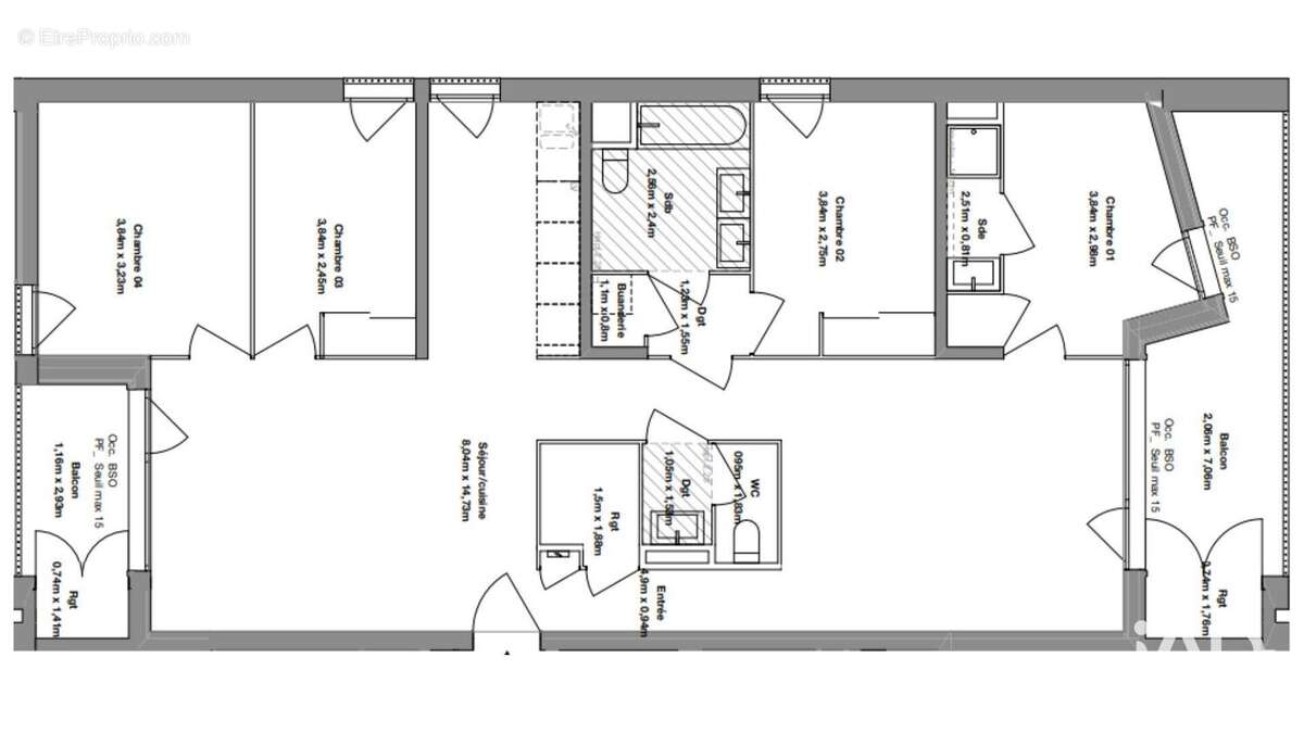 Appartement 122 m² à Le Bourget-Du-Lac  - photo 5