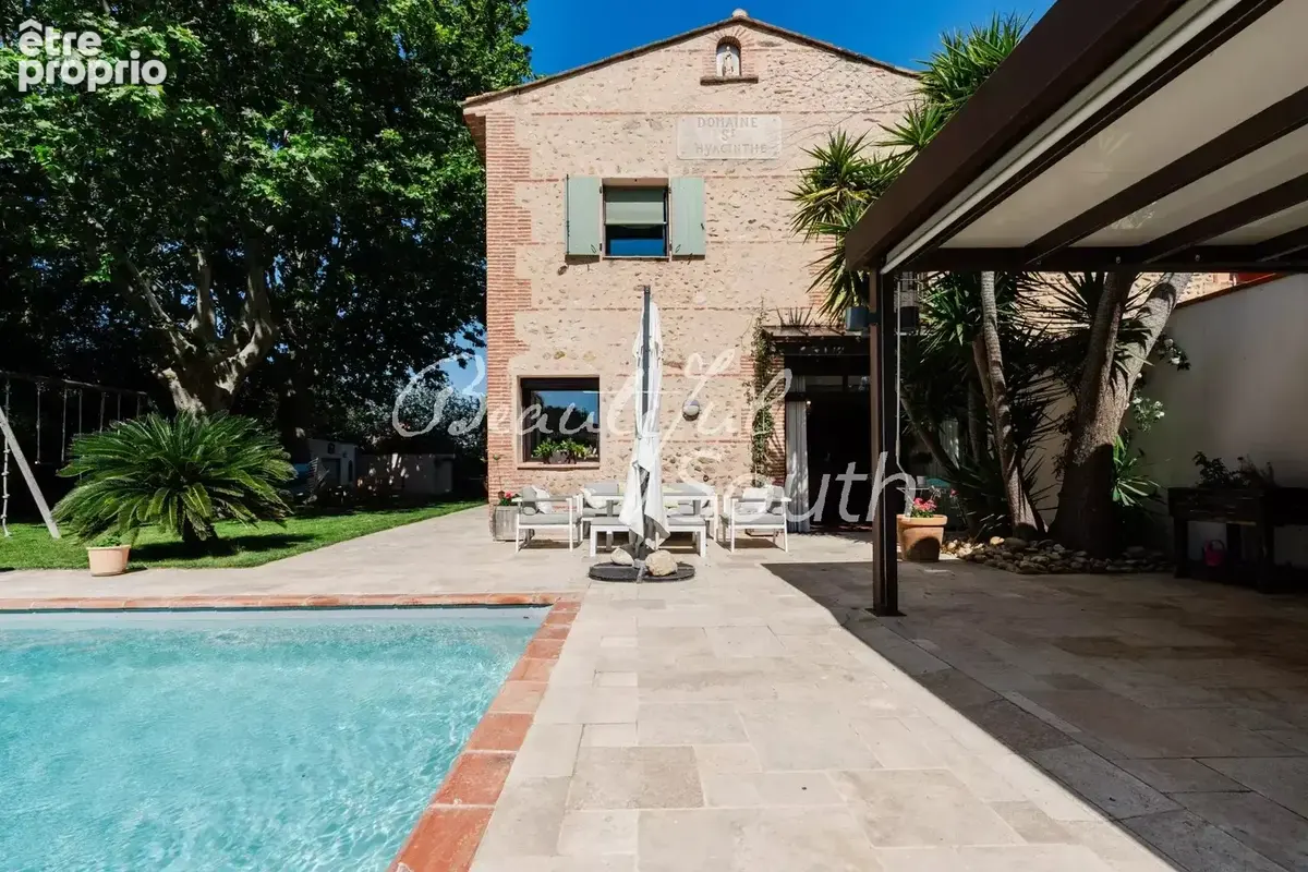 Mas de caractere avec piscine, cabestany - photo 1
