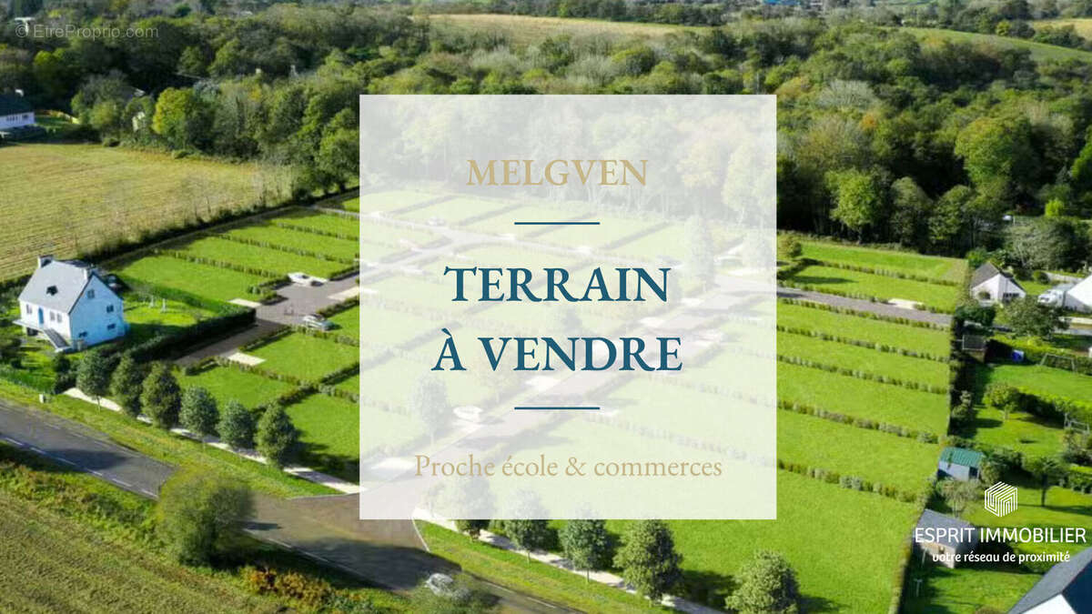 Terrain à MELGVEN
