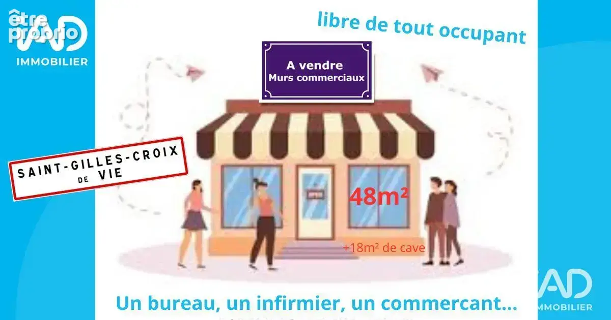 Photo 1 - Commerce à SAINT-GILLES-CROIX-DE-VIE