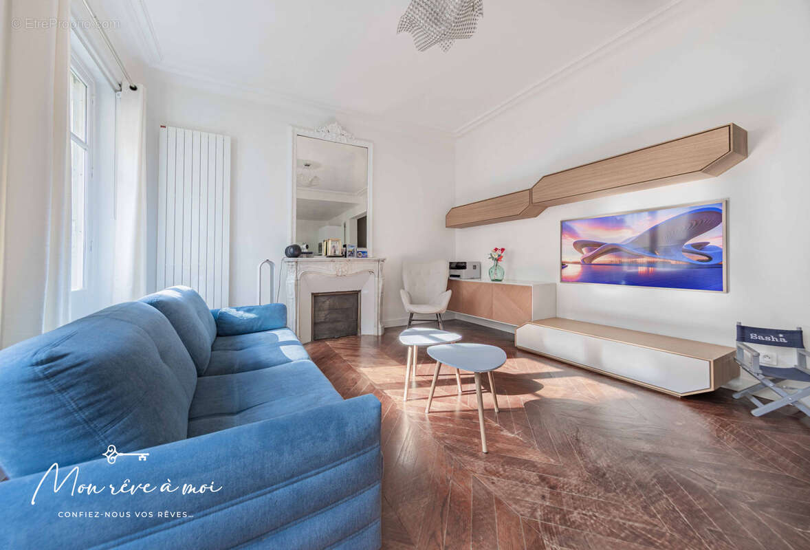 Appartement familial de 5 pièces de 101m2 lumineux et en parfait état avec balcon - photo 2