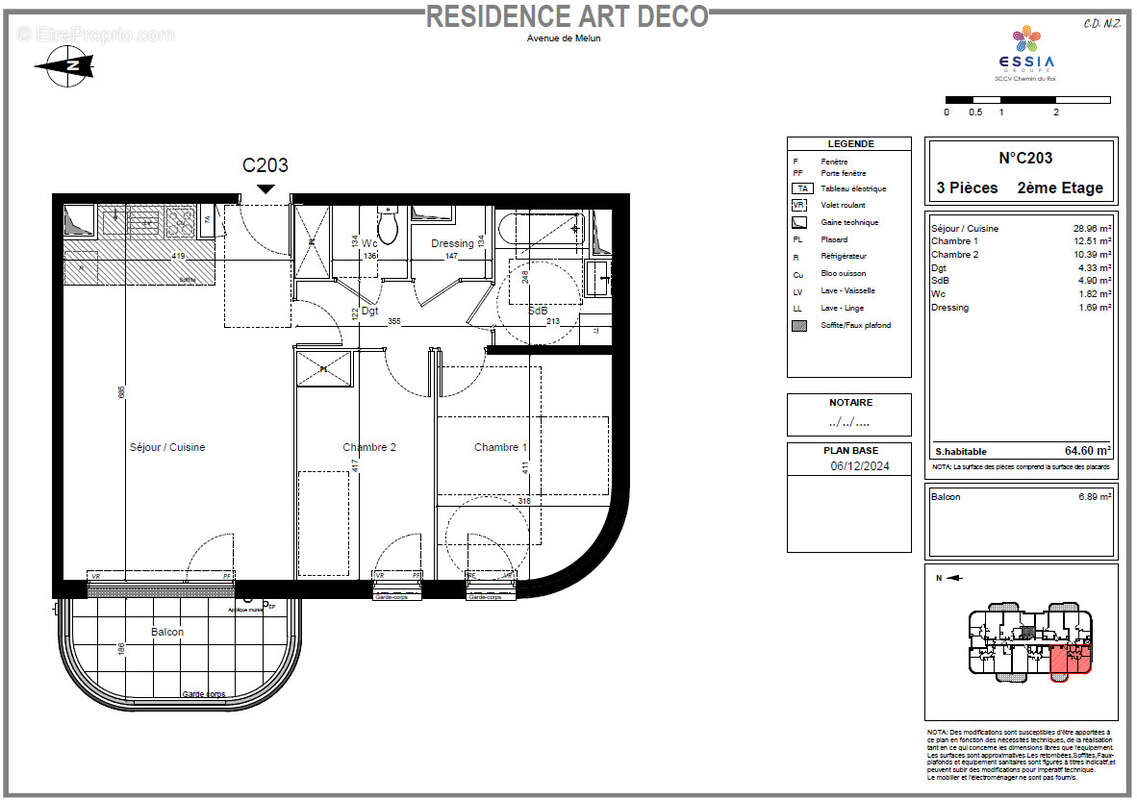 Appartement à BRUNOY