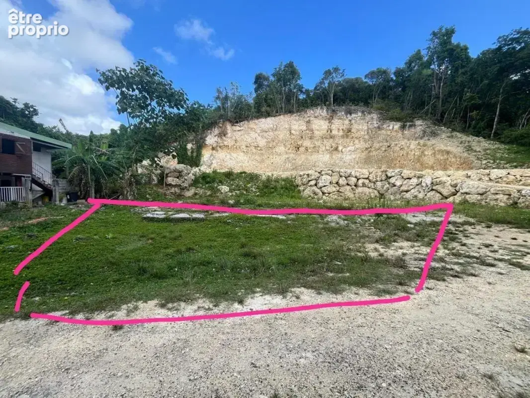 Terrain à LES ABYMES