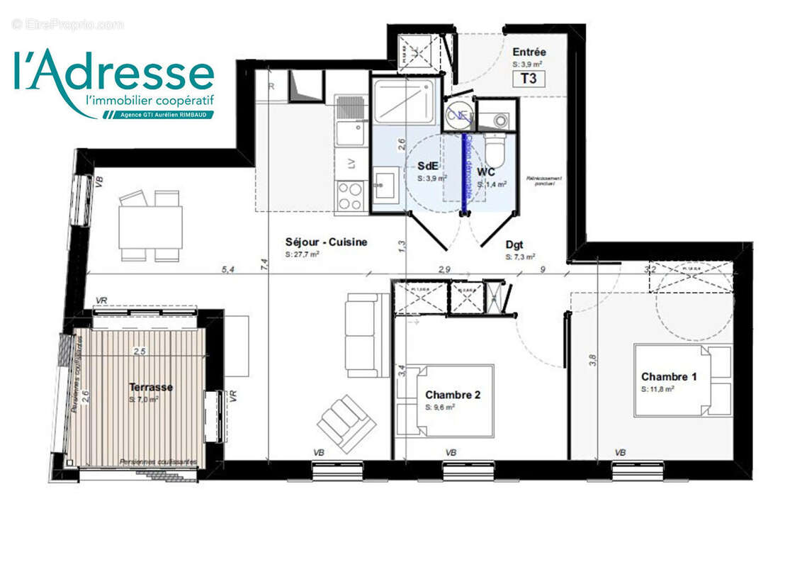 Appartement à ROCHEFORT