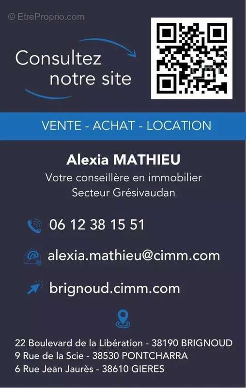 Appartement à LA ROCHETTE