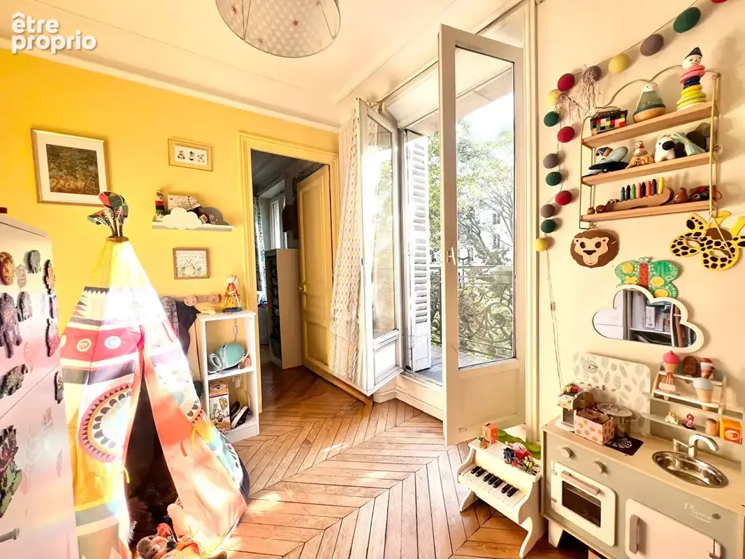 Paris 18ème - Bd.Barbès - 4P  3CH 73,37M2 Balcon filant 14M2 - photo 15