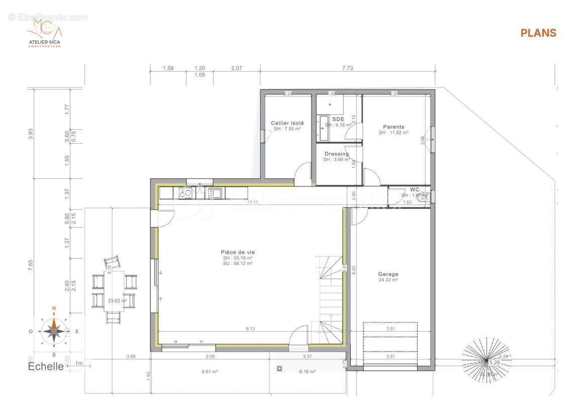 En exclusivité terrain de 701 m2 à ST Maurice de Gourdans! - photo 5