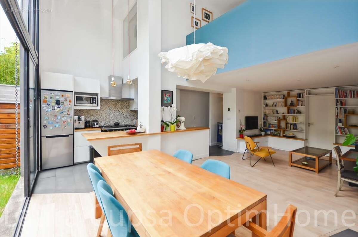 Bourg-la-reine - maison 5/6 pieces - 108 m² habitables - 112 m² utiles - 3 chambres - terrain 161 m² - transformations et extens - photo 7