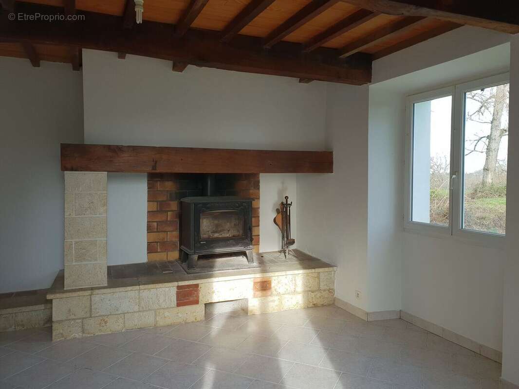 m salon cheminee - Maison à SARRAGUZAN