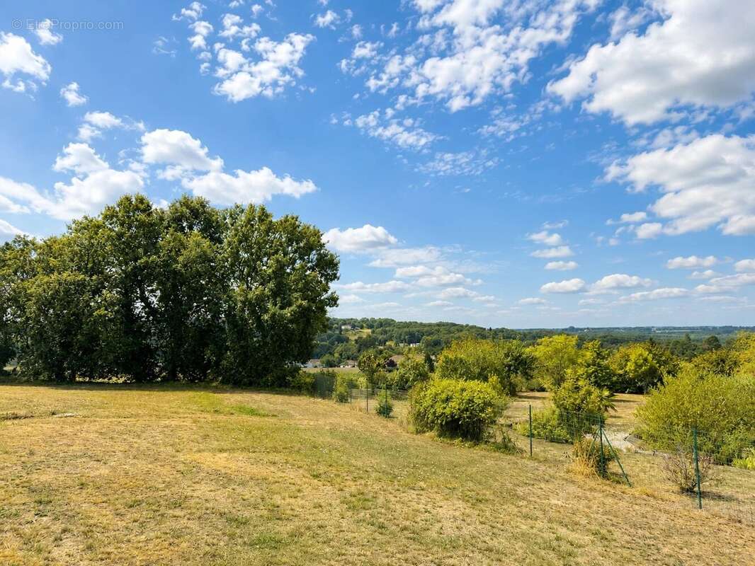 Maison d'architecte avec vue dominante, terrain et garage. - photo 13