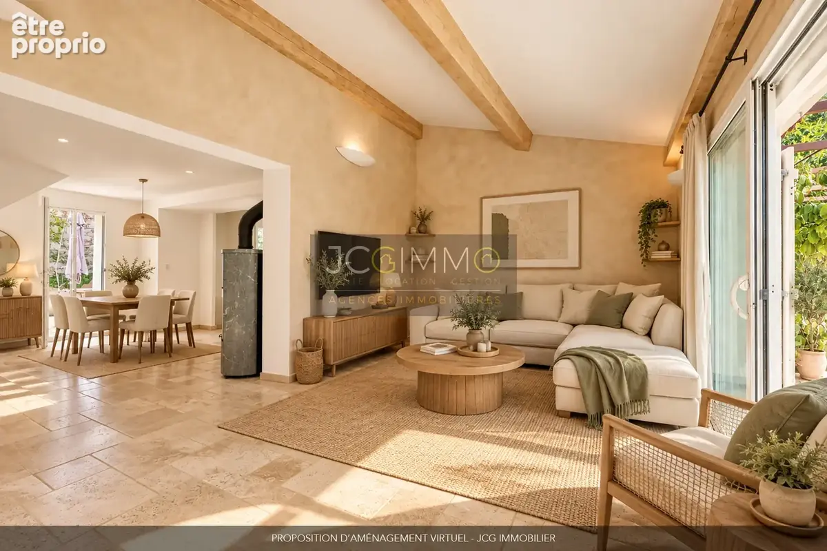 Sollies pont (quartier sainte christine) - maison 95 m2 - terrasse - veranda - terrain 1 615 m2 - photo 6