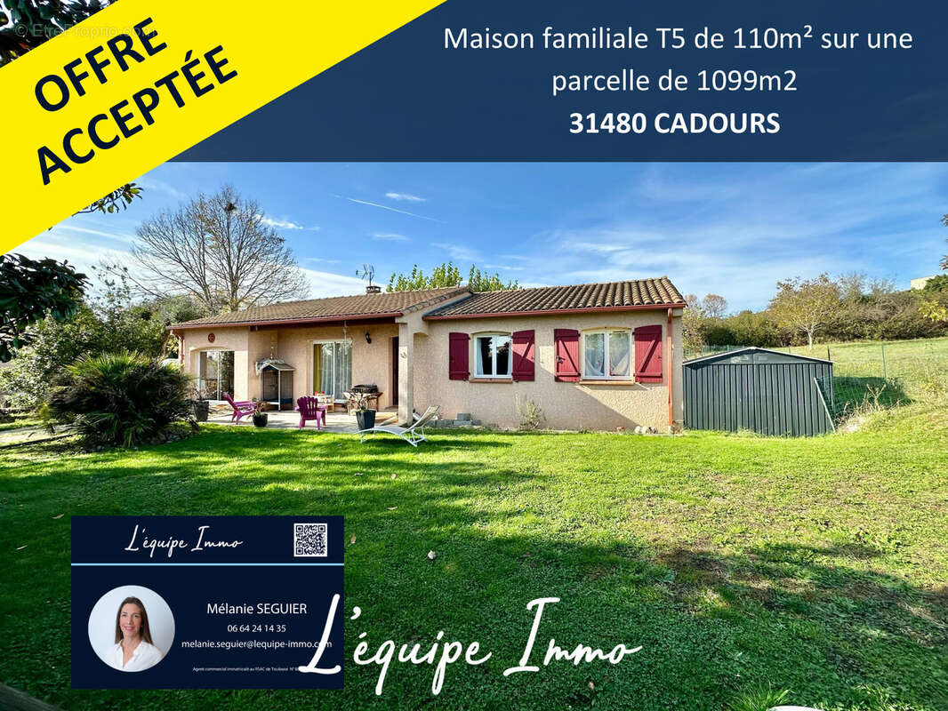 Maison à CADOURS