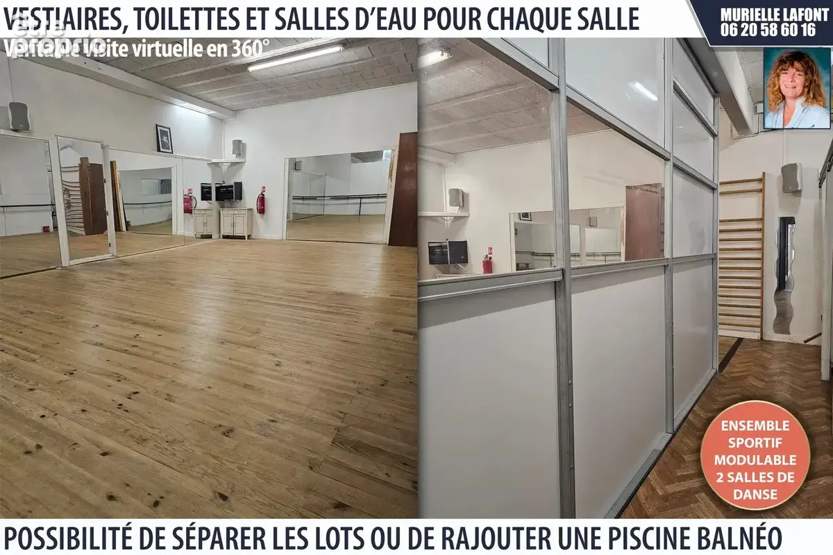 Murs et fonds - ensemble sportif - photo 3