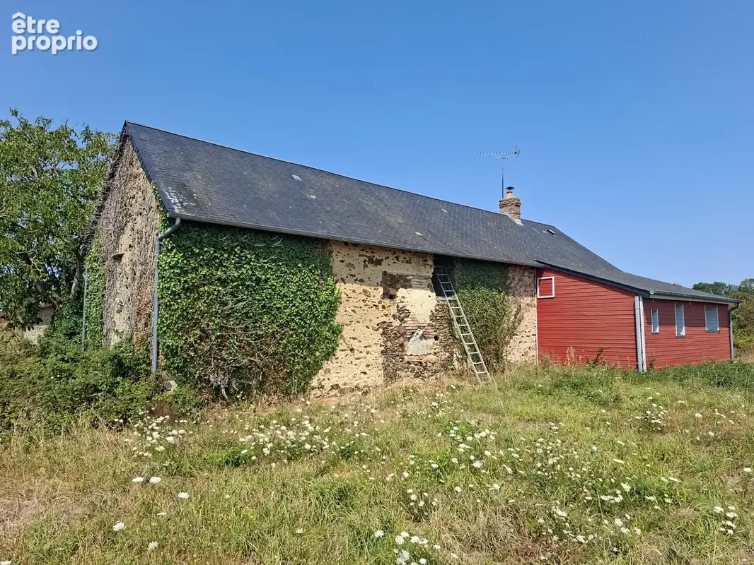 Longère au milieu de champs, Proche Saint Léonard des Bois, 1500 à 7000 m2 terrain sans supp prix, combles aménageables - photo 8