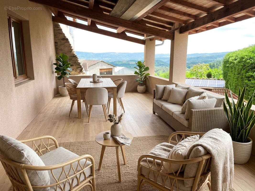 Maison de Bourg rénovée avec terrain - photo 2