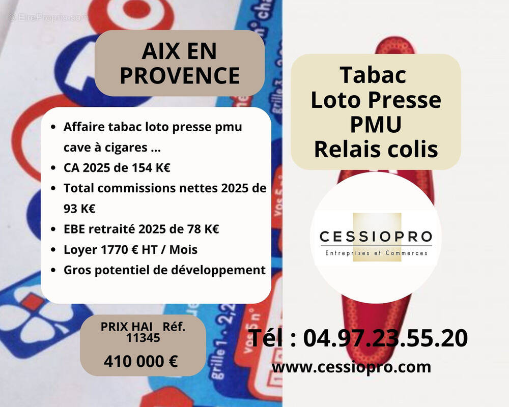 Commerce à AIX-EN-PROVENCE