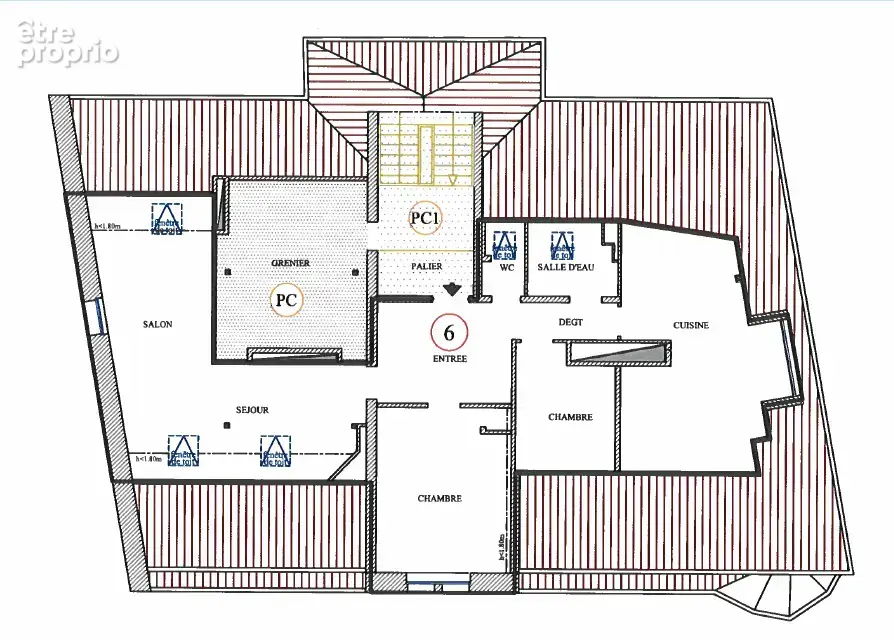Le ban saint-martin appartement 3 pieces - photo 15