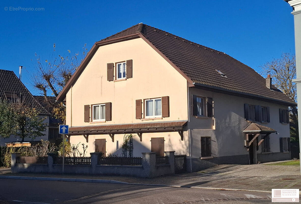 Maison à ZILLISHEIM
