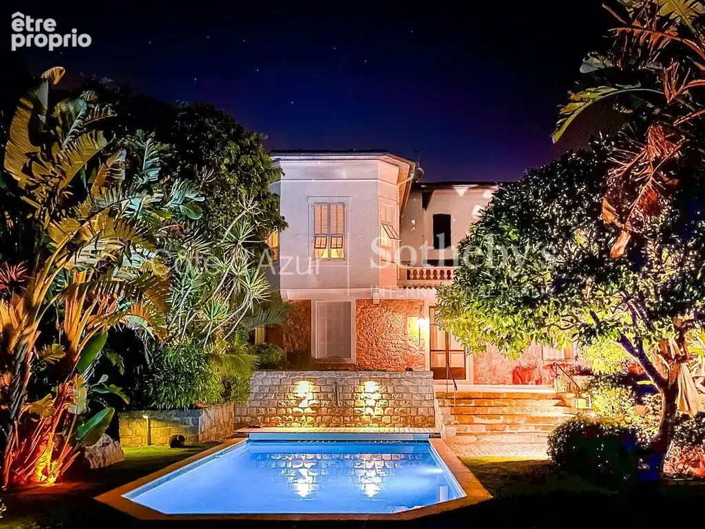 Cap de Nice villa Belle Époque avec vue mer panoramique et piscine face à Saint-Jean-Cap-Ferrat - photo 20