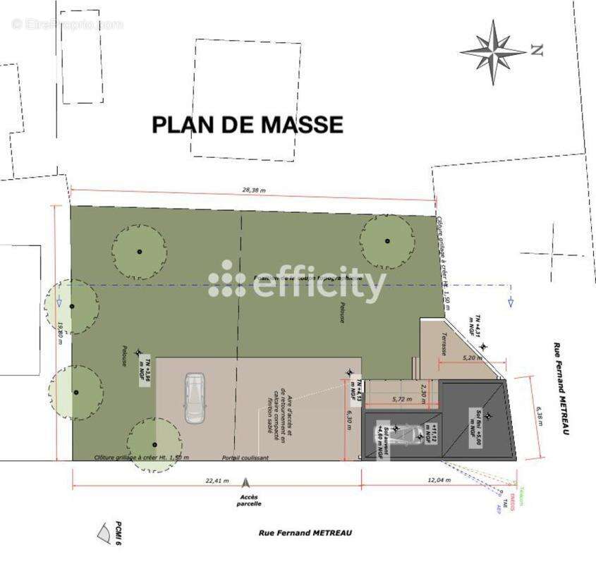 Terrain 610 m² à Marennes  - photo 4