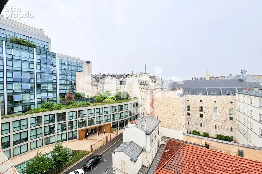 Appartement Paris  2 pièce(s) 42 m2 + place de parking quartier BEAUGRENELLE et vue tour EIFFEL - photo 6