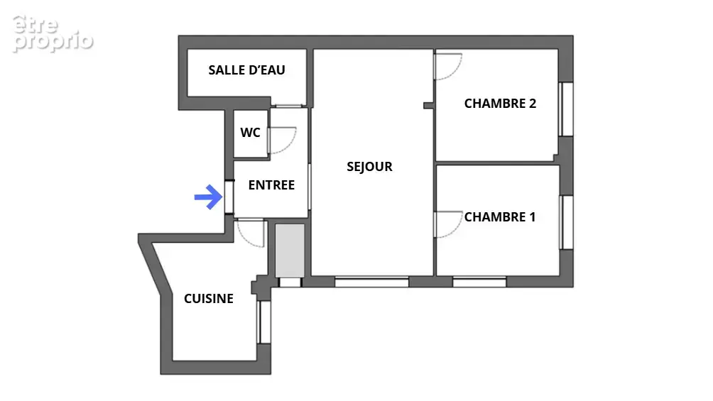 3 pièces refait à neuf rue Pasteur à Boulogne Billancourt - photo 11