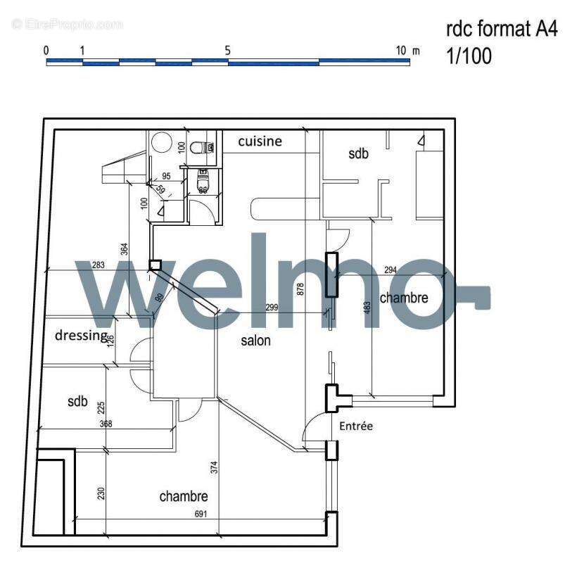 Appartement à NEUILLY-SUR-SEINE