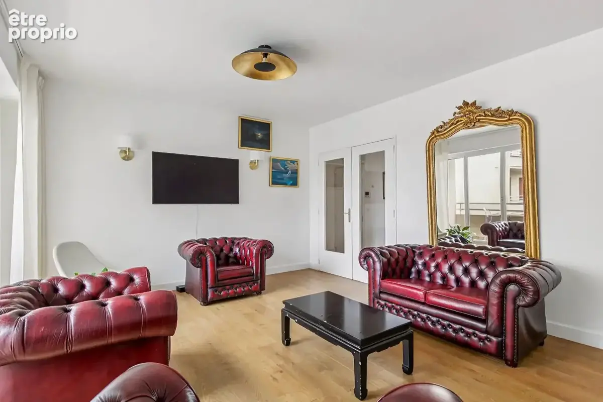 BAS DE CHATOU à 3 mn du RER appartement 5 pièces de 123.55 m² avec 3 chambres, balcon, ascenseur - photo 4