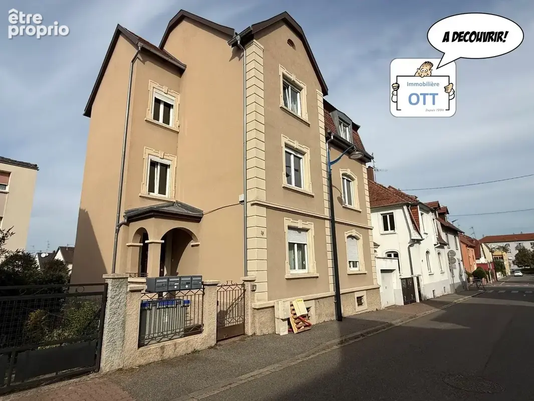 Photo Appartement à Bischheim au prix de 210 000€
