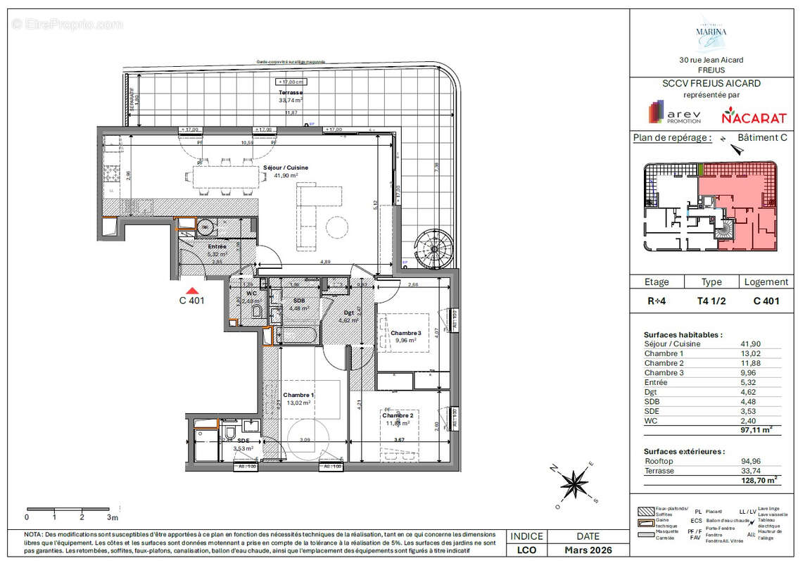 Appartement à FREJUS