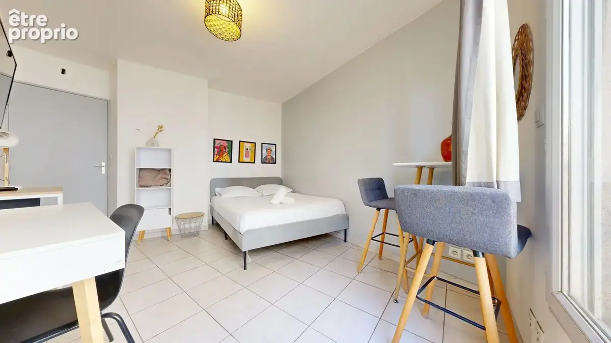 Appartement 1 pièce 19 m² à vendre à Villeurbanne (69100) - photo 2