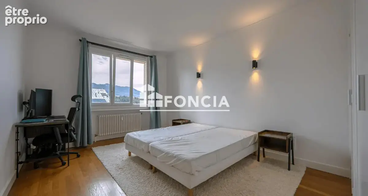Aix les bains- Coup de cœur – Appartement T3 rénové avec 2 terrasses et vue montagnes - photo 9