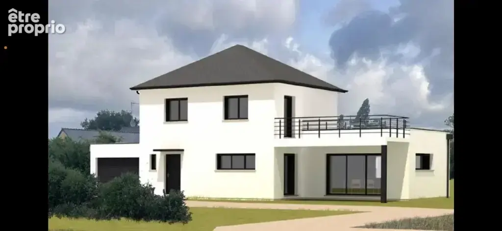 Maison de 2025 de 149.50 m2 habitable sur un terrain de 3700 m2 avec 4 chambres dont une chambre parentale au rdc - photo 9