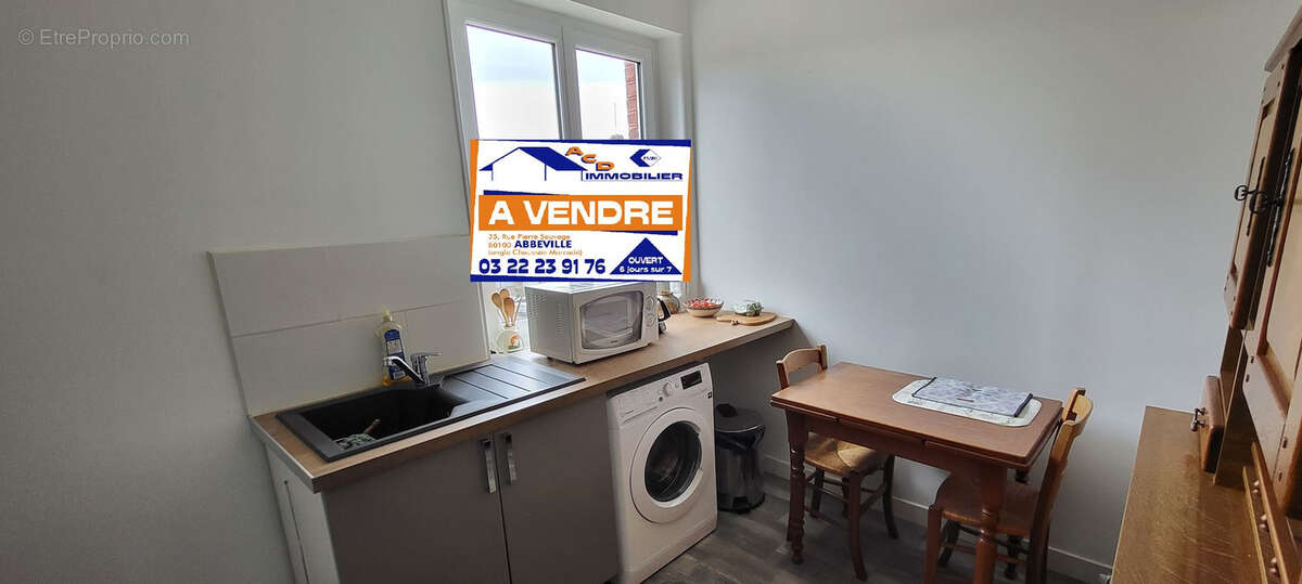 Abbeville centre - appartement renove 2 pièces principales - photo 4