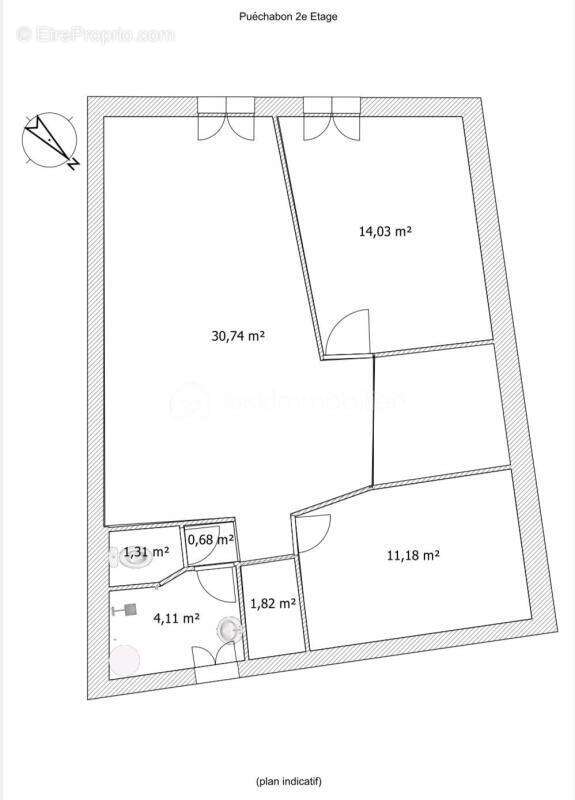 Immeuble de rapport – 2 appartements + Local commercial – Rentabilité estimée ≈ 9 % - photo 12